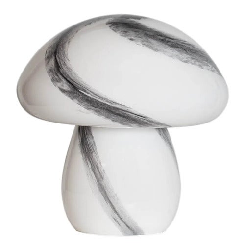Mira Mushroom bordlampe Hvit/Sort