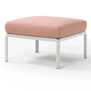 Komodo fotskammel White - Rosa Quarzo