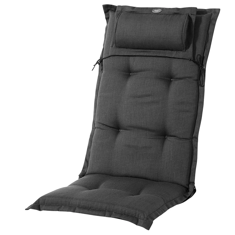 Canyon 8 cm stillingspute i strukturdralon antrasitt