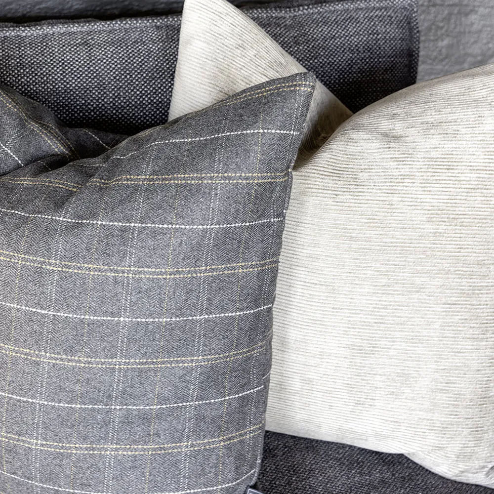 Edinburgh Graphite putetrekk 50x50 cm 