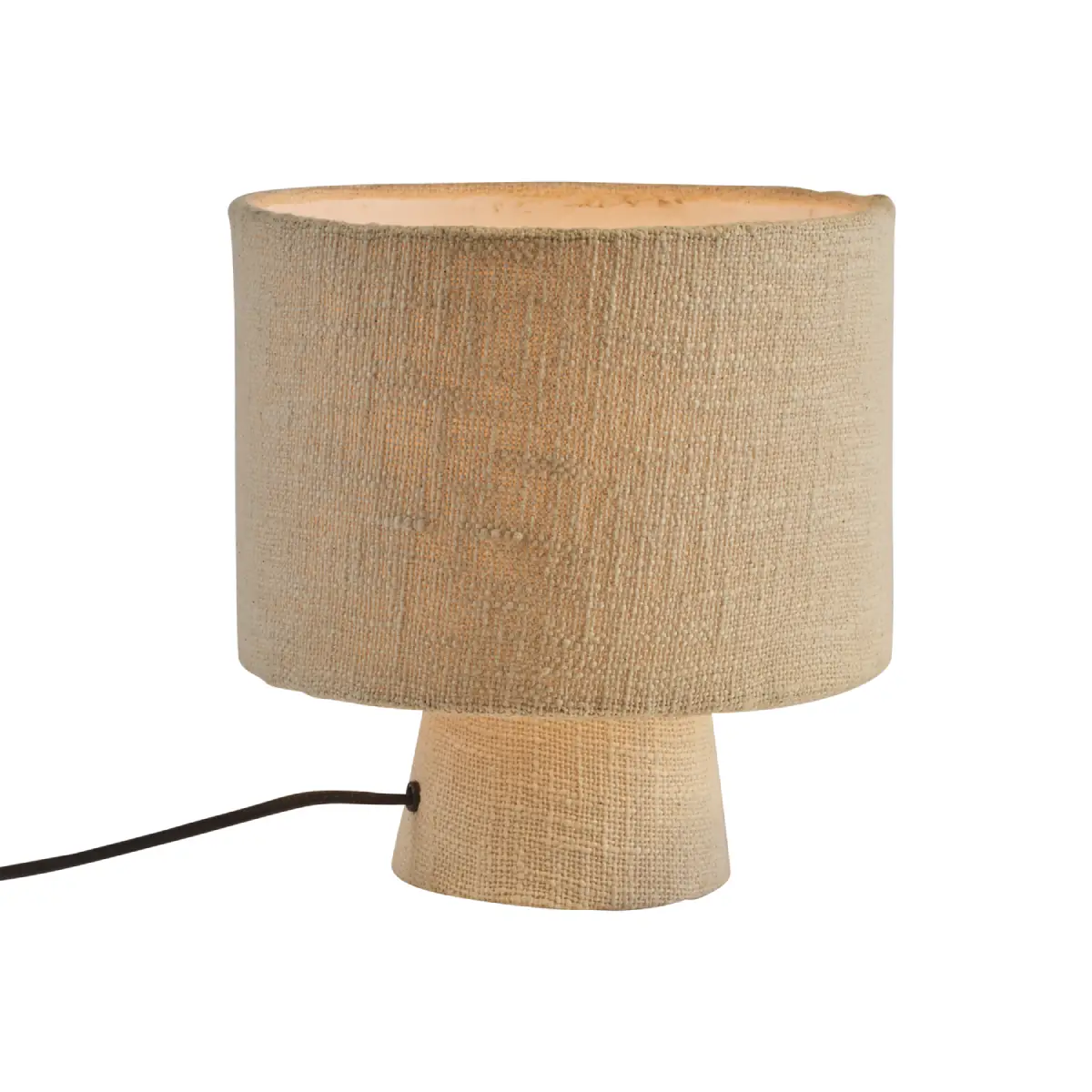 SONNY Bordlampe offwhite Ø25xH27 cm