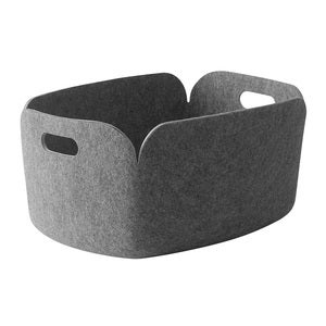 Restore Basket Oppbevaringsboks 48 x 35 cm - Grey Mélange 