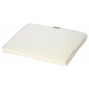 Canyon sittepute 45x43 cm i strukturdralon offwhite