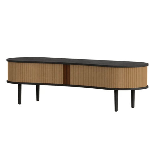 Audacious TV-stativ Svart eik/Sugar Brown