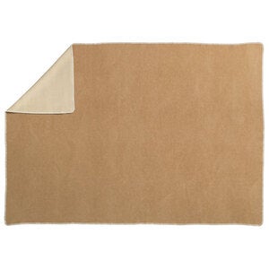 Blanket matte 140x200 cm ylva ochre / cream 