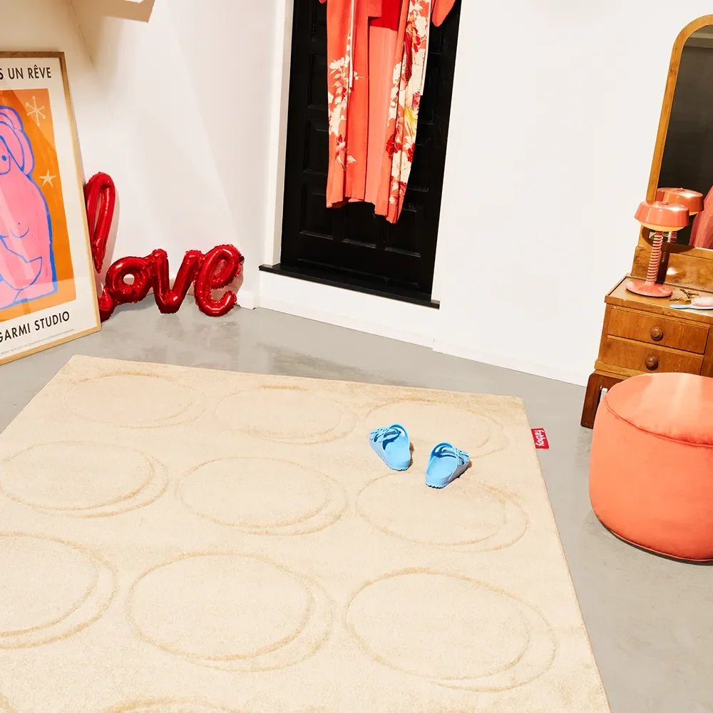 Dot Teppe creamy camel