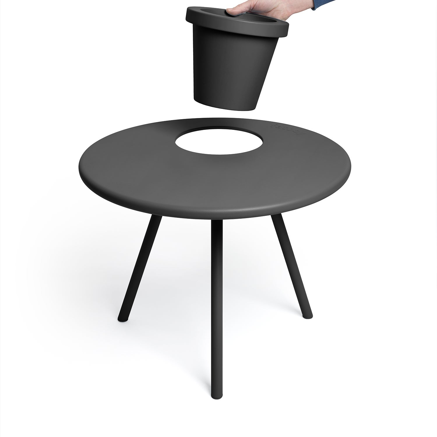 Bakkes Sidebord anthracite