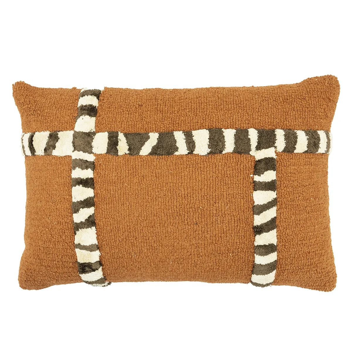 By-Boo, Pyntepute StripeScape 40x60 cm Caramel