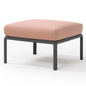 Komodo fotskammel Anthracite - Rosa Quarzo