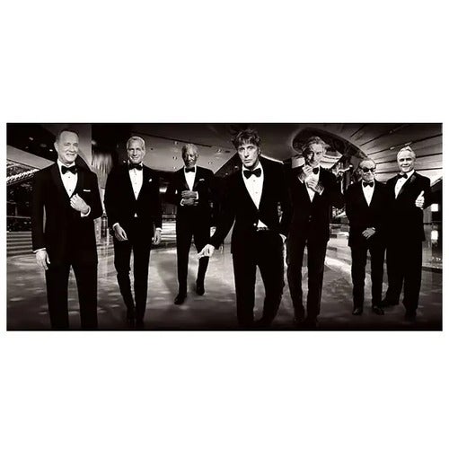 Veggdekor Big shots of Hollywood 200 x 100 cm Artwood