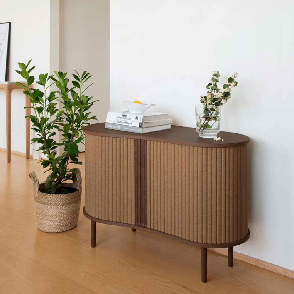 Audacious skap mørk eik/Sugar Brown