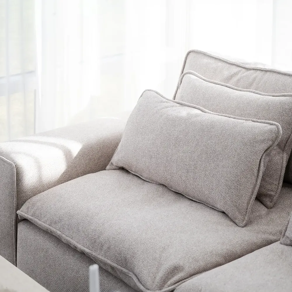 Rawlins sofa 3-seter stoff Bobby beige