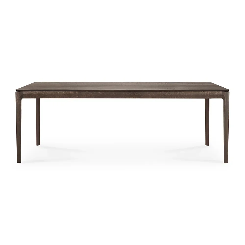 Bok Spisebord 95x220 cm Brunlakkert eik