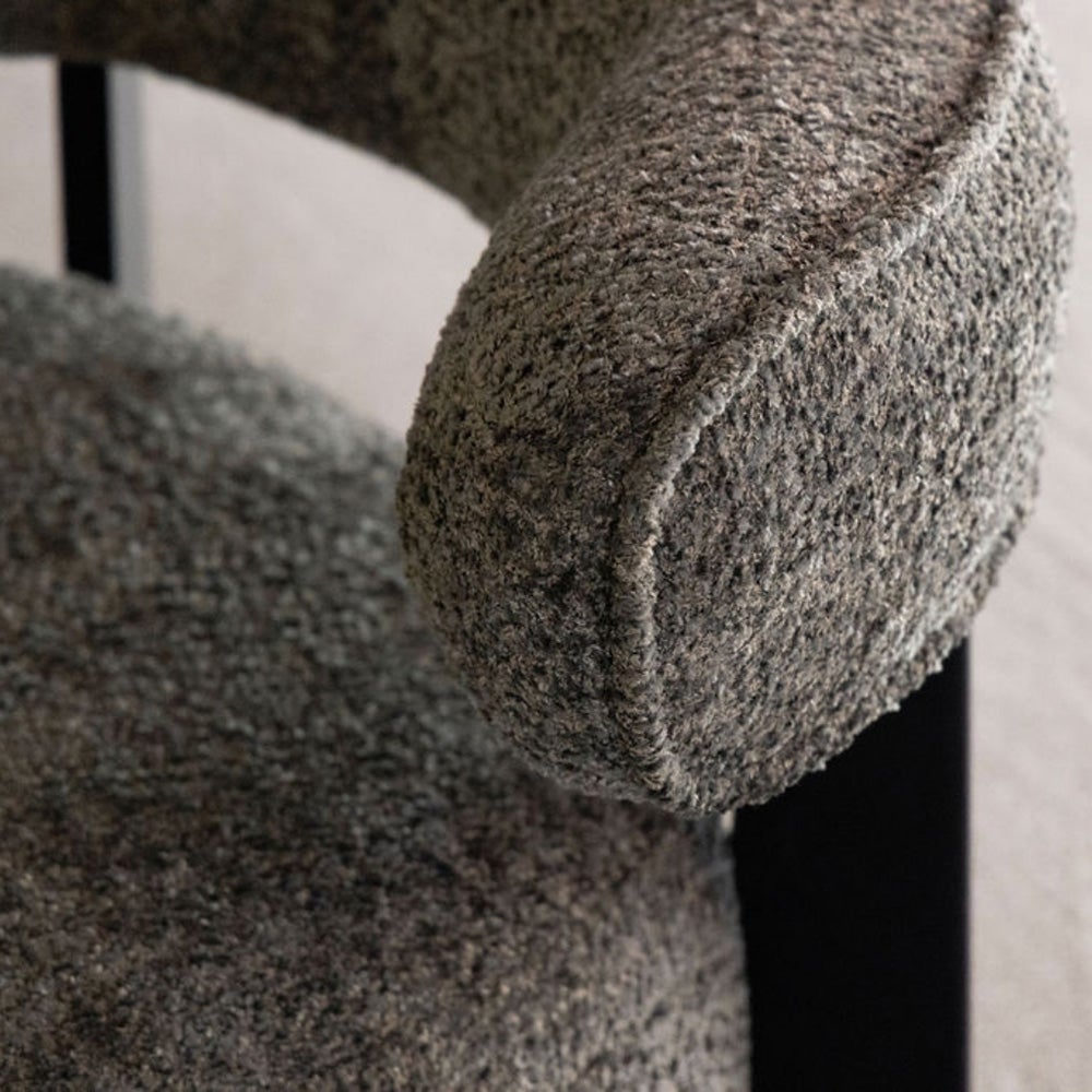 Porto lenestol i stoff Vega wood