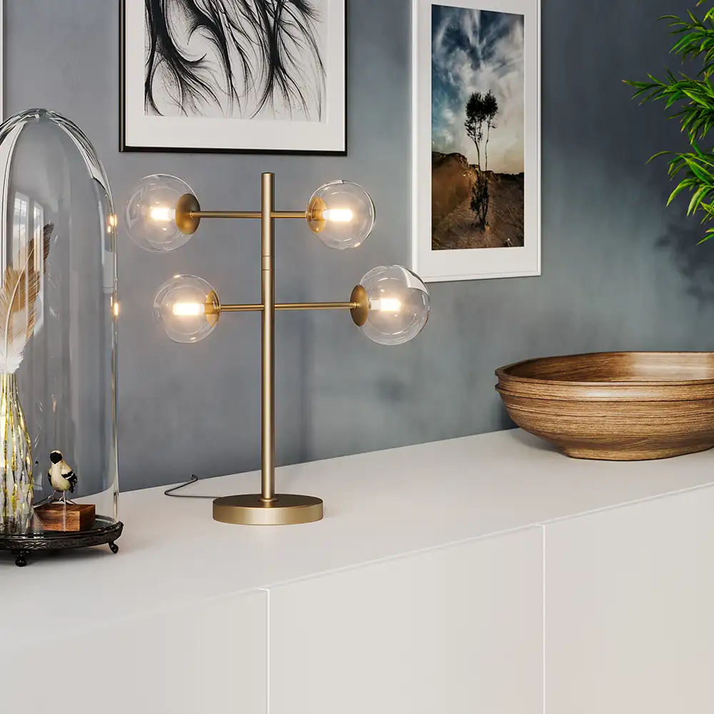 Avenue Bordlampe Gull