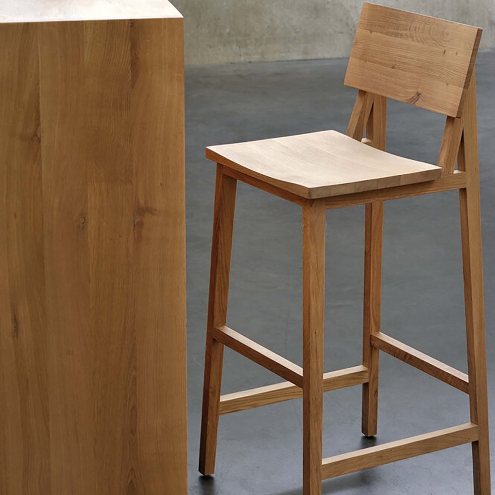 N4 Barstol Eik