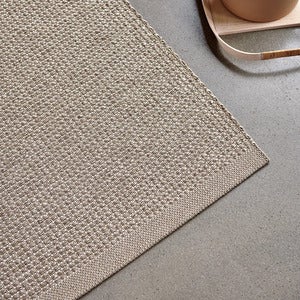 Emm teppe 70 x 180 cm Potato/Beige Metallic