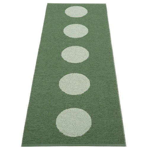 Vera Pop teppe Leaf/Misty Mint 70 x 200cm