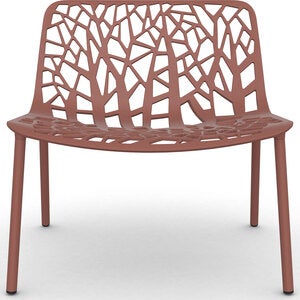 Forest loungelenestol Terracotta 