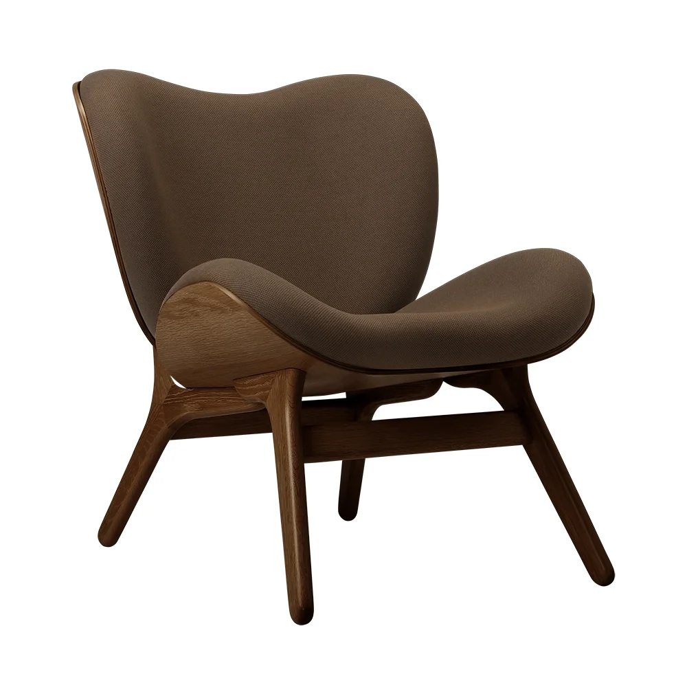 A Conversation Piece Lounge stol Dark Oak/Mocca