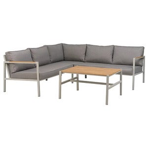 Cap hjørnesofa Liten Light Grey / Grey
