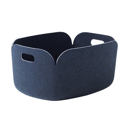  Restore Basket Oppbevaringsboks 48 x 35 cm - Midnattsblå