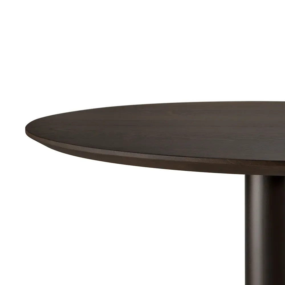 Blend bord 70 cm svart eik