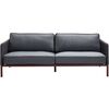 Encore 3-seters sofa  Grey / Bordeaux