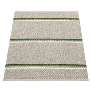 Olle matte 70x90 cm green / background linen 