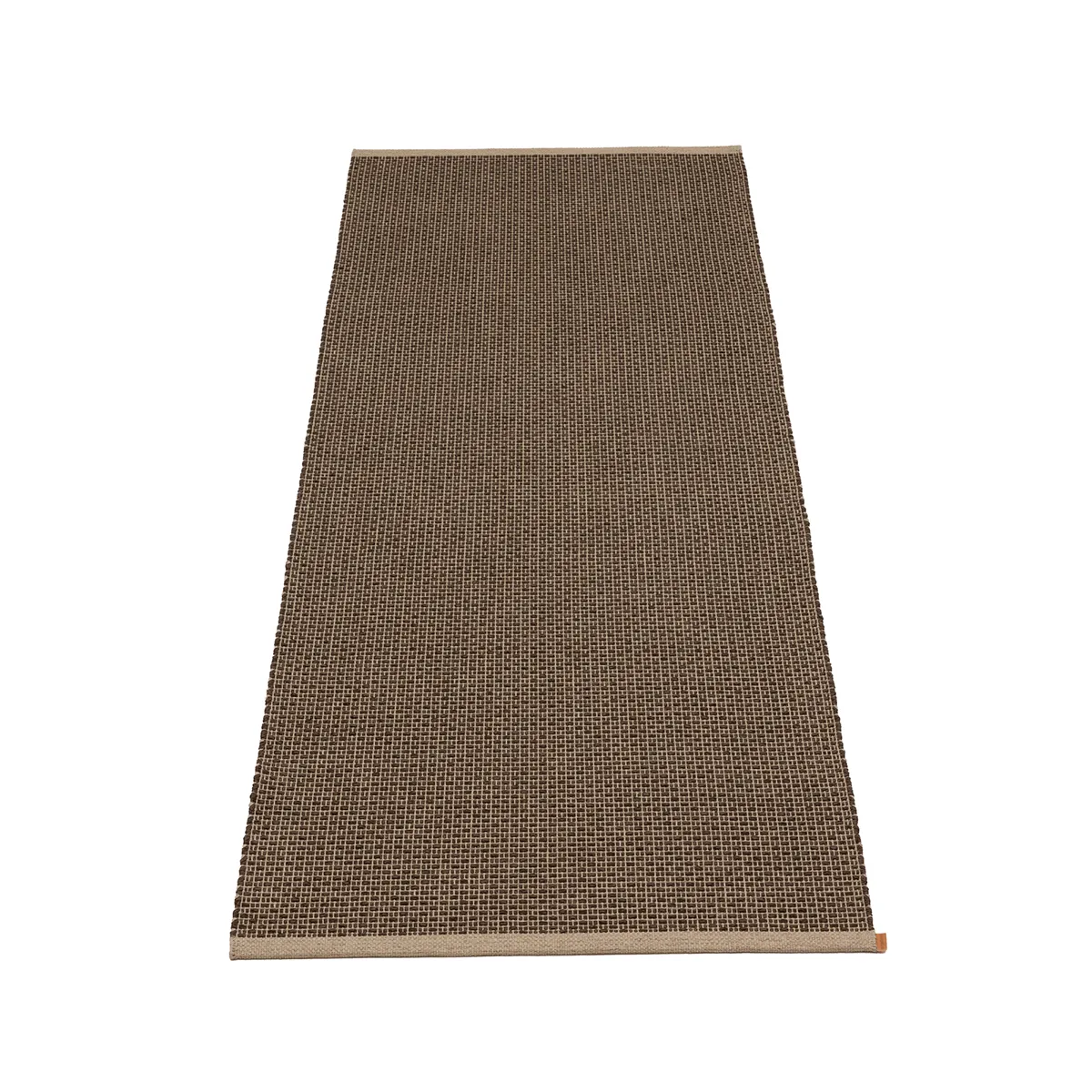 Pappelina, Vaskbar Plastmatte NILS Dark Brown 70x300 cm