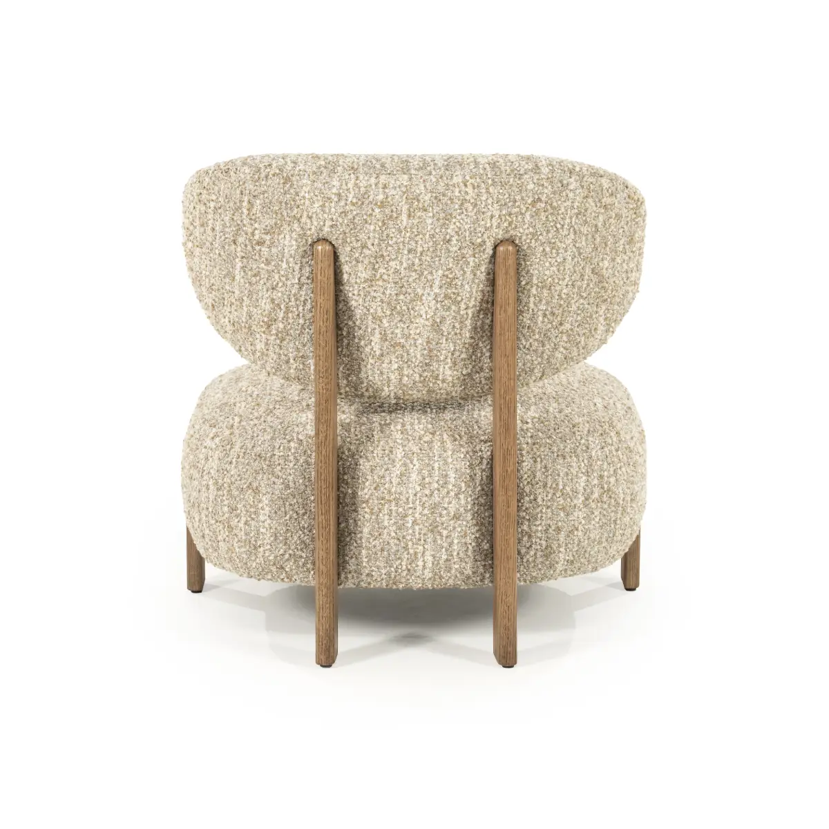 Reza brown Lenestol - beige Bay
