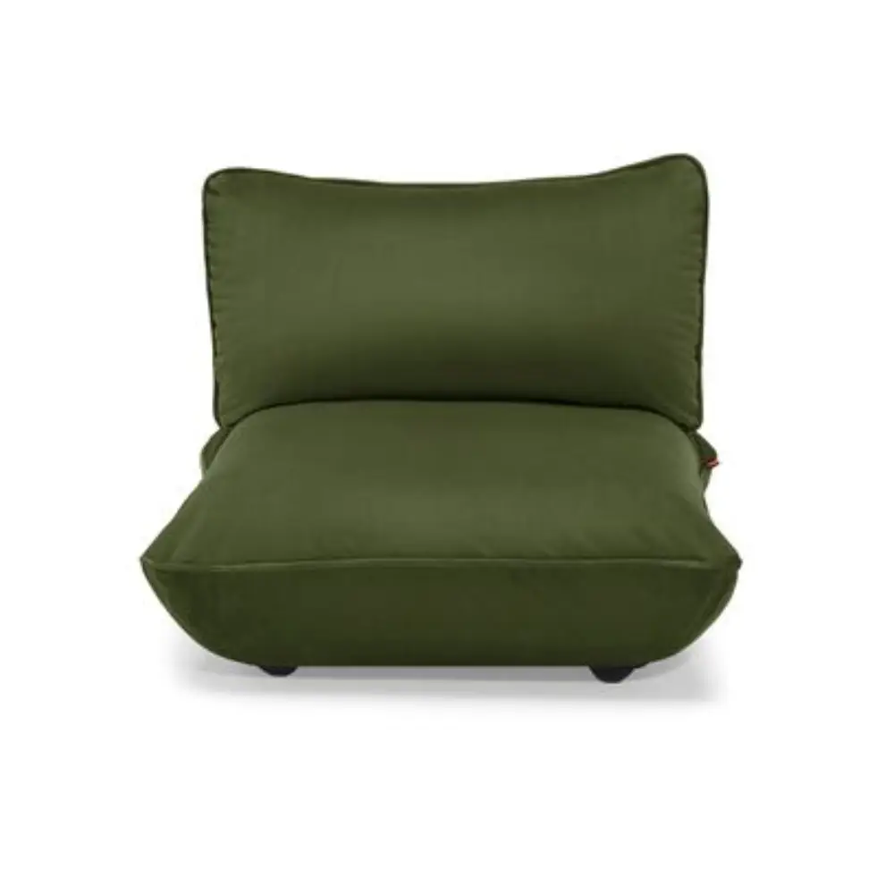 sumo seat velvet sofamodul recycled deep green