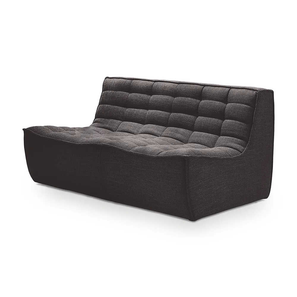 N701 2-seters sofa Dark Grey