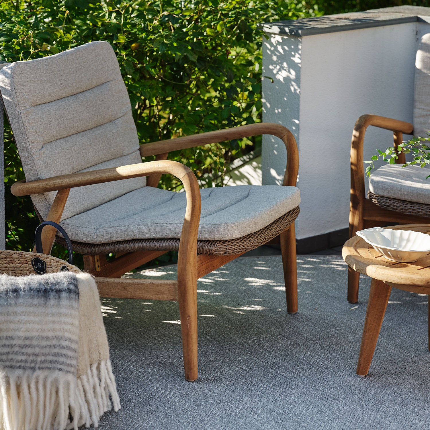 Lilja lenestol natur/beige Brafab