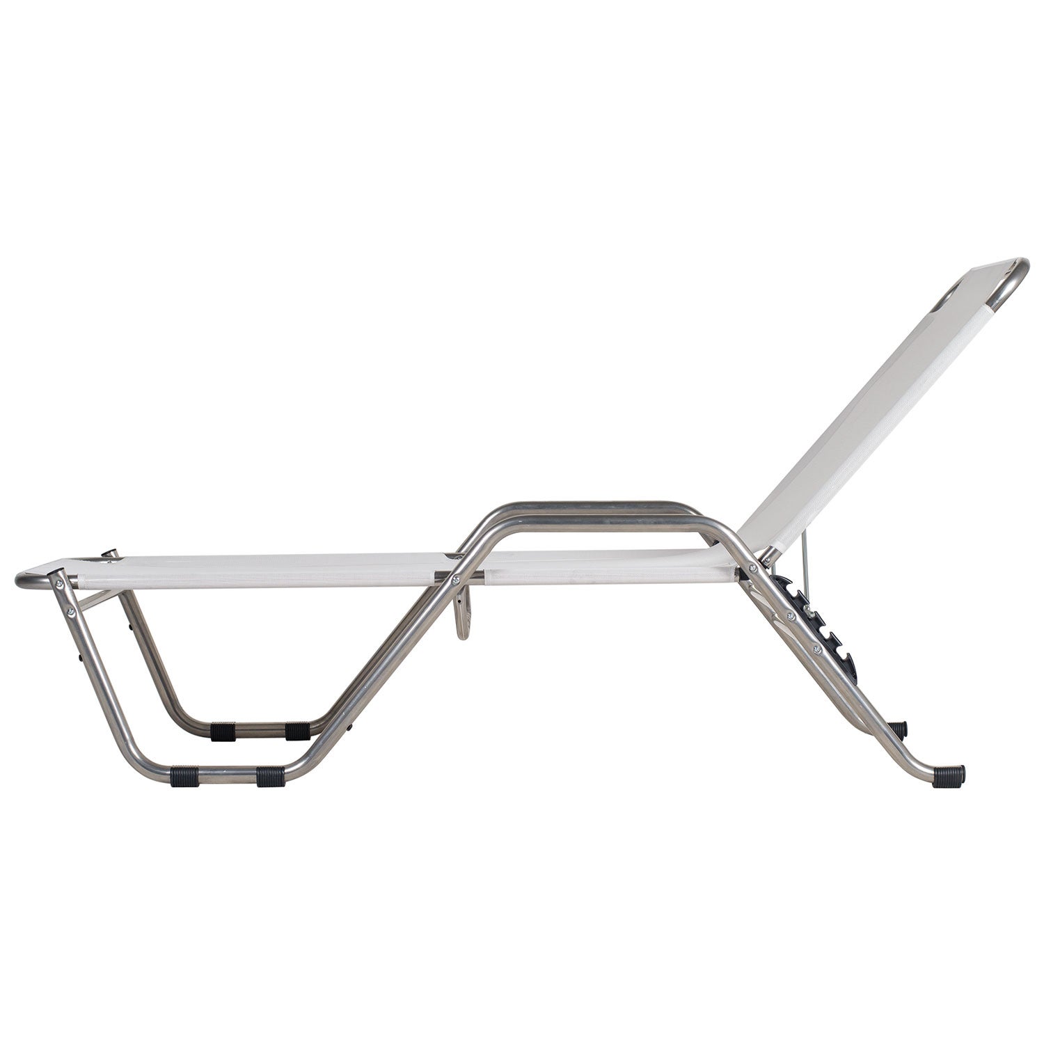 River solseng i hvitt aluminium