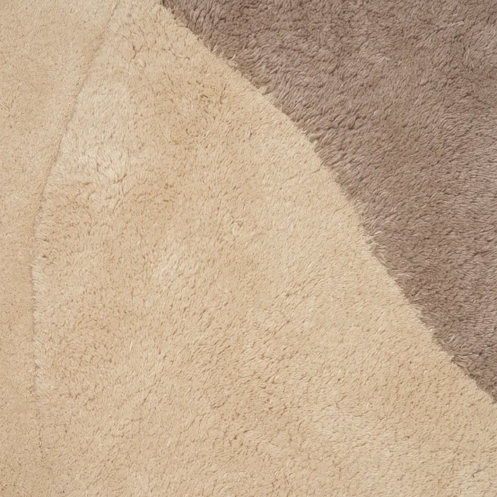 View Tuftet teppe 180x180 cm - Beige