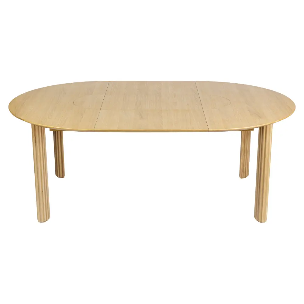 Comfort Circle Spisebord med uttrekk 132-202x132 Oak