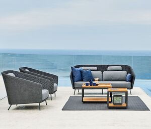 Mega Lounge lenestol Grafitt