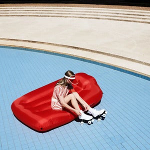 Lamzac L 3.0 oppblåsbar divan Red