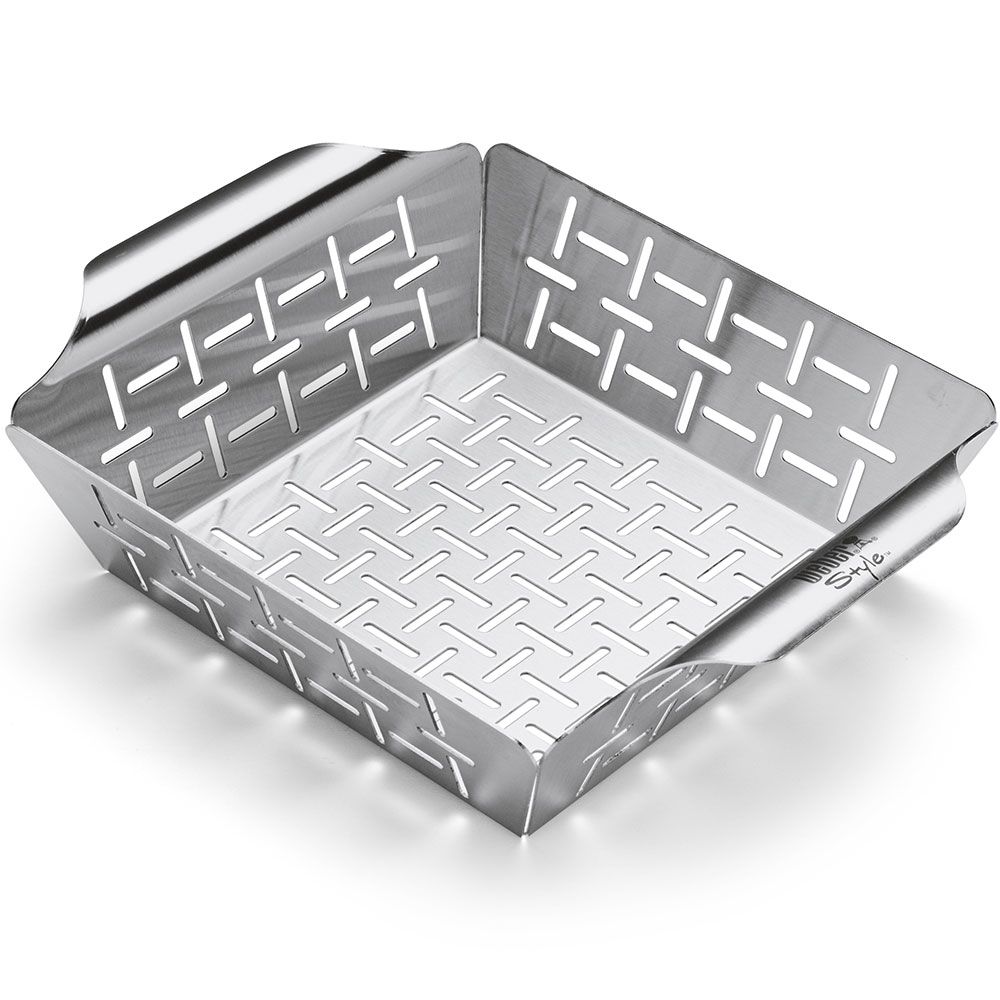 Weber, DeluXe grillform grønnsaker liten stål Weber