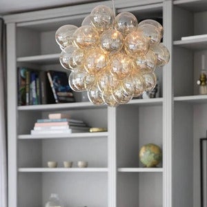 Gross Taklampe Ø50cm Amber 