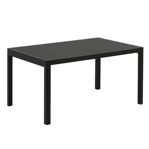 Workshop Table 140 X 92 cm 55.1 X 36.2 tum - Black Linoleum Black
