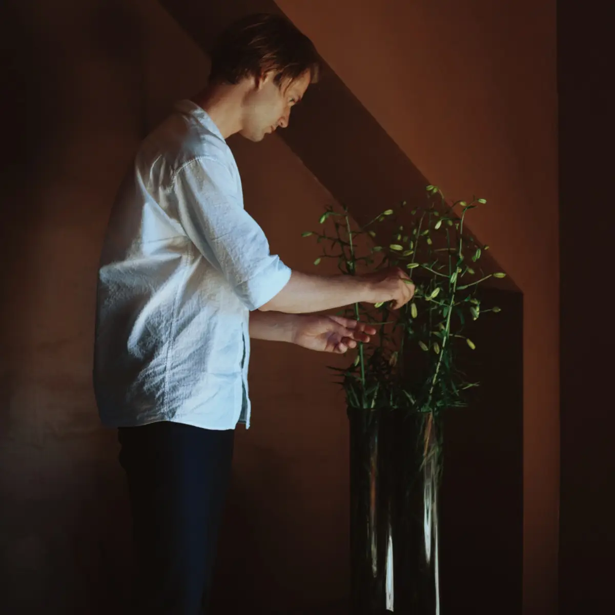 Aer Vase - H33 cm - Røyk