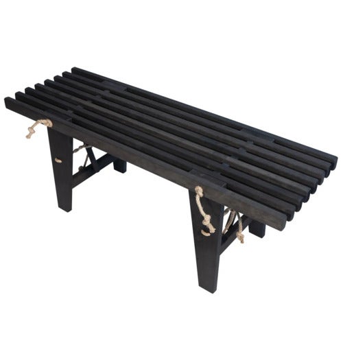 D-Bench Benk 120 cm Svartoljet or