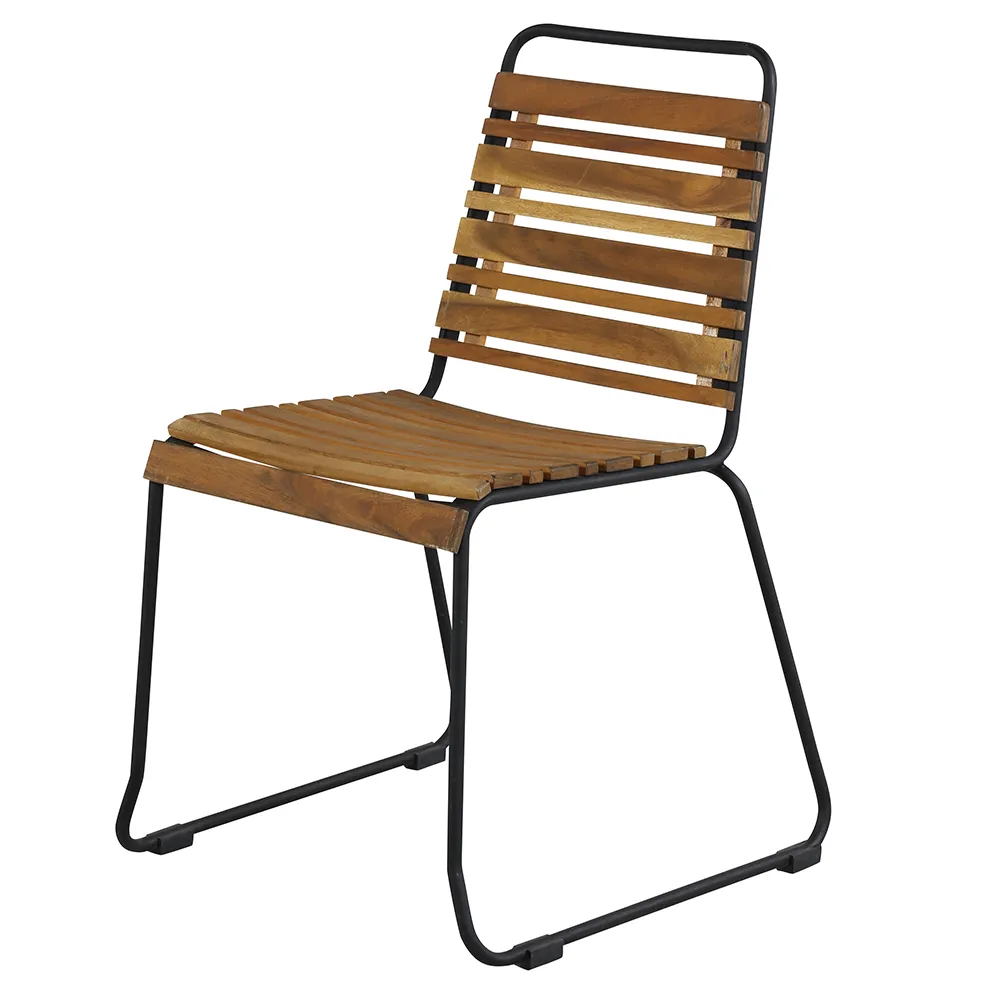 Bois spisestol Acacia 2-pakning