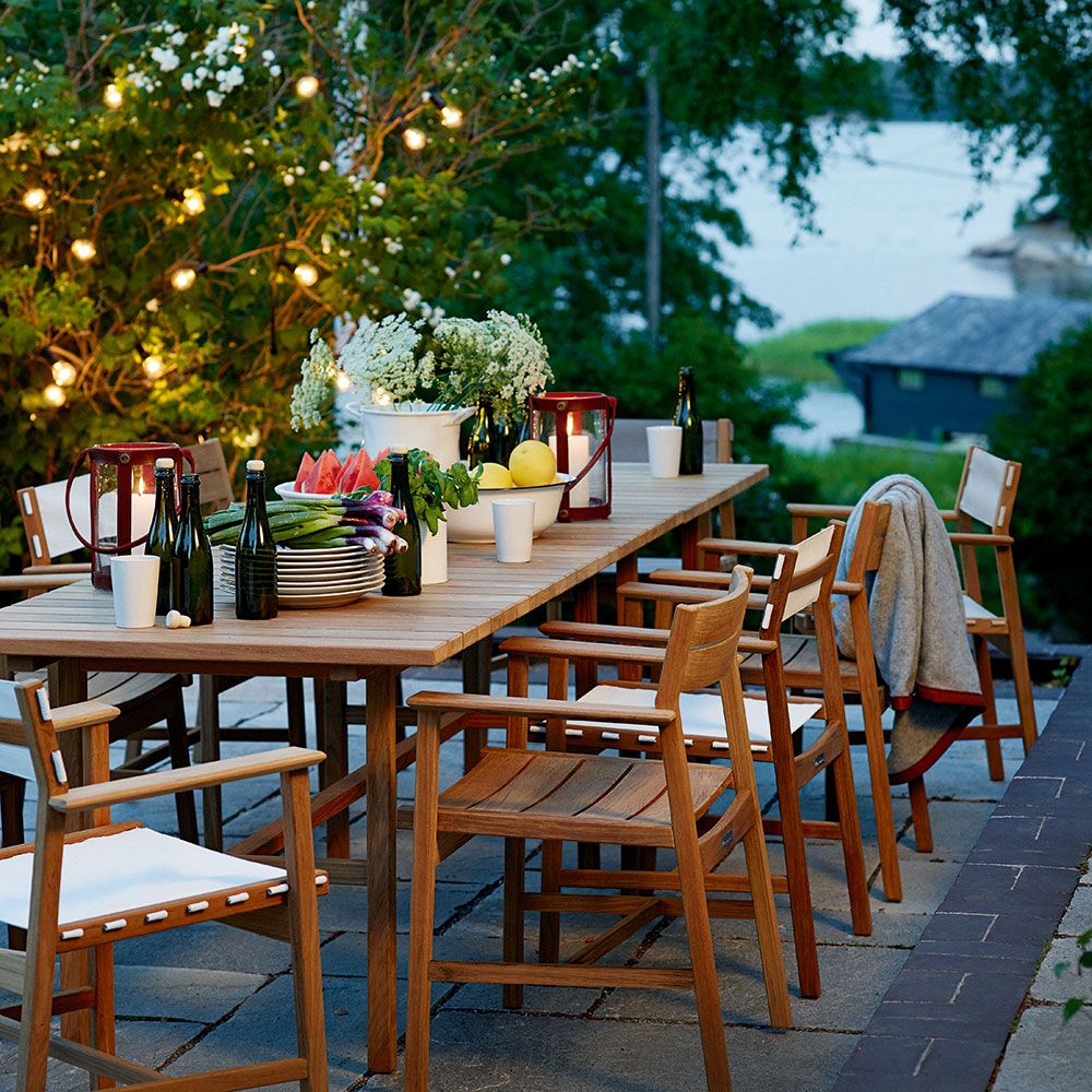 Djurö spisegruppe teak Skargaarden