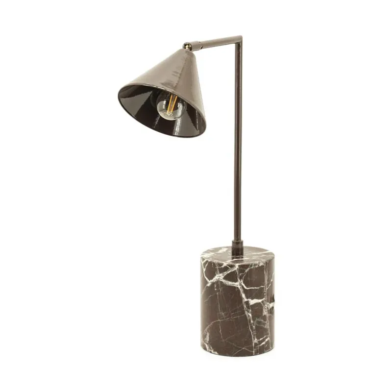By-Boo, Table lamp Lumina - brown 21x12x50 cm