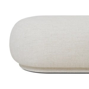Rico Ottoman Boucle - Off-White