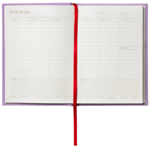 Weekly Planner - The Perfect Plan, Violet