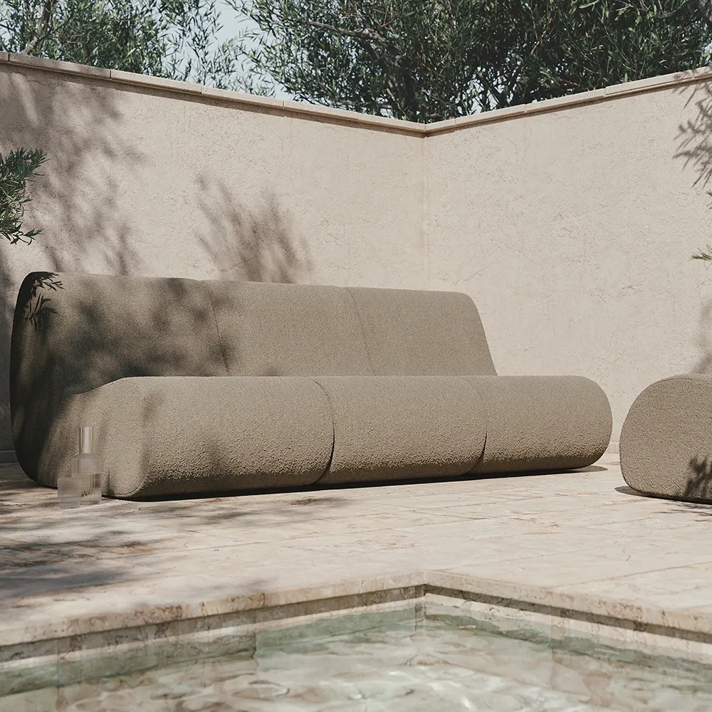 Rouli Lenestol Bouclé Sand